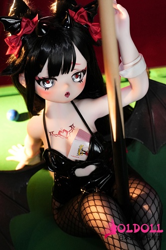 MW Girl(魔物姫) アニメドール 85cm 星雅ヘッド ソフトビニール製頭部 シリコン製ボディビリヤードガールコスプレ刺青付き可愛い美少女アニメドール 宣伝画像と同じ制服も付属