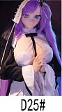 【宣伝画像と同じ衣装セット購入可能】 アニメドール wmdoll 140cm Bカップ#Y012ヘッド ソフトビニール製ヘッド+シリコン製ボディ 等身大リアルラブドール