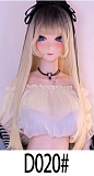【宣伝画像と同じ衣装セット購入可能】 アニメドール wmdoll 140cm Bカップ#Y012ヘッド ソフトビニール製ヘッド+シリコン製ボディ 等身大リアルラブドール