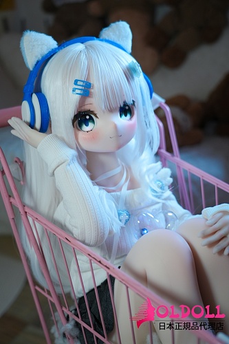 MW Girl(魔物姫) アニメドール 85cm 天使萌えヘッド ソフトビニール製頭部 シリコン製ボディ 可愛らしい猫耳タイプミニドール 等身大フィギュアキャラクター人形 宣伝画像と同じ制服も付属