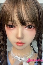 Real girl(A工場) Lシリーズ シリコンリアル製ヘッド L1  職人メイク ROS口開閉機能付き 等身大美少女可愛いラブドール M16ジョイント 140-168cmのボディに組合可能