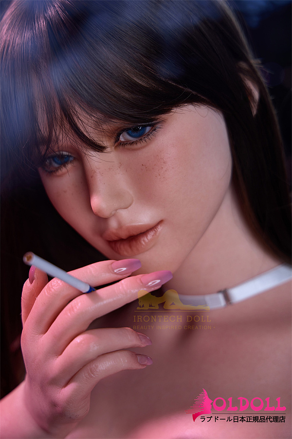 Irontechdoll シームレスドール 164cm Eカップ S13ヘッド 欧米風ナチュラル美肌ダッチワイフ 白レースランジェリー