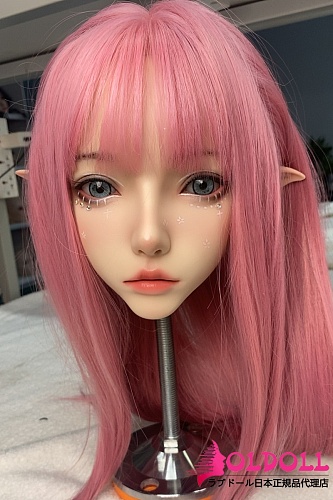 Real girl(A工場) Lシリーズ シリコンヘッド単体 L15  職人メイク ROS口開閉機能付き 等身大エルフヘッド M16ジョイント 140-168cmのボディに組合可能