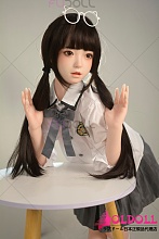 FUDOLL #J008环奈ヘッド 136cm Aカップ 清楚で可愛い学生服スタイルJK風制服美少女リアルドール