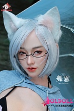 Doll Senior リアル皮膚ボディ165cm Cカップ ヘッド#24 雪舞xuewu 外出撮影制服コスプレリアルラブドール