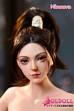 【新品キャンペーン 10%オフ8月30日まで】Minouva Doll 75cmボディ 炎舞ヘッド 和風のセクシーなコスチュームの戦闘系キャラクター風コスプレミニドール フルシリコン製アニメ系らぶどーる