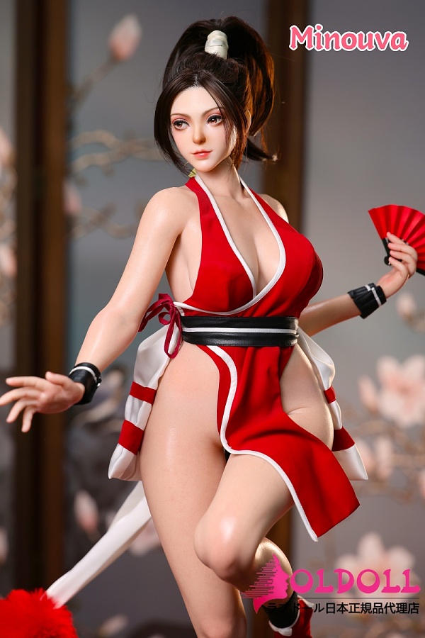 【新品キャンペーン 10%オフ8月30日まで】Minouva Doll 75cmボディ 炎舞ヘッド 和風のセクシーなコスチュームの戦闘系キャラクター風コスプレミニドール フルシリコン製アニメ系らぶどーる