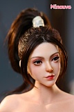 【新品キャンペーン 10%オフ8月30日まで】Minouva Doll 75cmボディ 炎舞ヘッド 和風のセクシーなコスチュームの戦闘系キャラクター風コスプレミニドール フルシリコン製アニメ系らぶどーる