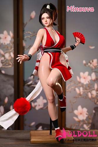 Minouva Doll 75cmボディ 炎舞ヘッド 和風のセクシーなコスチュームの戦闘系キャラクター風コスプレミニドール フルシリコン製アニメ系らぶどーる