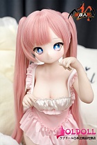 MOZU DOLL【 A級】最新作アニメドール 85cm 卷卷（jane）デカールメイク キュートミニタイプフィギュアラブドール 宣伝画像と同じ制服も付属