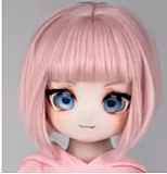 MOZU DOLL【 A級】アニメドール 1/2ドール 二分ドール 卷卷（jane）デカールメイク キュートミニタイプフィギュアラブドール 宣伝画像と同じ制服も付属