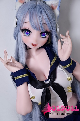 ElsaBabe アニメドール 140cm ヘッドRAD052 齐藤雪绘 Saitou Yukie 高級シリコン製可愛い猫耳付きセーラー服巨乳アニメラブドール