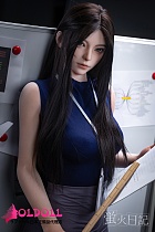 蛍火日記 162cm Aカップ 天城（tiancheng）メイク③ オーラルなし OL制服コスチューム美脚社員美人リアルドール