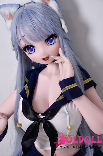 ElsaBabe アニメドール 140cm ヘッドRAD052 齐藤雪绘 Saitou Yukie 高級シリコン製可愛い猫耳付きセーラー服巨乳アニメラブドール