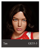 WAXDOLL  シリコン頭＋TPEボディ 165cm Gカップ GE86-1ヘッド  睫毛と眉毛植毛加工あり 等身大リアルラブドール