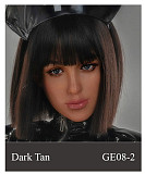 WAXDOLL  シリコン頭＋TPEボディ 165cm Gカップ GE86-1ヘッド  睫毛と眉毛植毛加工あり 等身大リアルラブドール