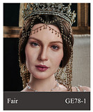 WAXDOLL  シリコン頭＋TPEボディ 165cm Gカップ GE86-1ヘッド  睫毛と眉毛植毛加工あり 等身大リアルラブドール