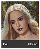 WAXDOLL  シリコン頭＋TPEボディ 165cm Gカップ GE86-1ヘッド  睫毛と眉毛植毛加工あり 等身大リアルラブドール