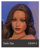 WAXDOLL  シリコン頭＋TPEボディ 165cm Gカップ GE86-1ヘッド  睫毛と眉毛植毛加工あり 等身大リアルラブドール