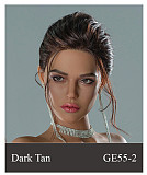 WAXDOLL  シリコン頭＋TPEボディ 165cm Gカップ GE86-1ヘッド  睫毛と眉毛植毛加工あり 等身大リアルラブドール