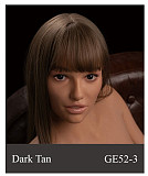 WAXDOLL  シリコン頭＋TPEボディ 165cm Gカップ GE86-1ヘッド  睫毛と眉毛植毛加工あり 等身大リアルラブドール