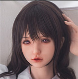 Sanhui doll 最新Real skinシリーズ 158cm Eカップ #41ヘッド シリコン製超リアルドール ブラックレースランジェリー仕様