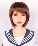Sanhui doll 最新作 シームレス 105cm Eカップ ＃5ヘッド フェイシャルEX機能選択可能 フルシリコン製ラブドール ロリ系巨乳セクシーリアルドール
