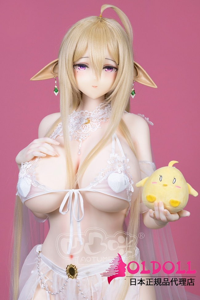 凹凸咪 aotumedoll アニメドール 160cm Kカップ＃131 ヘッド金狮(JINSHI)ちゃん 宣伝画像シリコンヘッド+TPEボディ 爆乳セクシーアニメラブドール