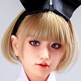 Sanhui doll 最新Real skinシリーズ 158cm Eカップ #41ヘッド シリコン製超リアルドール ブラックレースランジェリー仕様