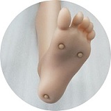 Sanhui doll 最新Real skinシリーズ 158cm Eカップ #41ヘッド シリコン製超リアルドール ブラックレースランジェリー仕様