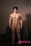 Qita Doll 最新作 175CM 乔宇（qiaoyu）さん 高級シリコン製リアル製塗装筋肉タイプ男性ラブドール ペニス分体式 等身大リアルドール イケメン
