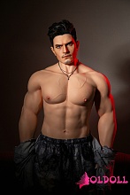 Qita Doll 最新作 175CM 托尔（tuoer）さん 高級シリコン製リアル製塗装筋肉タイプ男性ラブドール ペニス分体式 等身大リアルドール イケメン