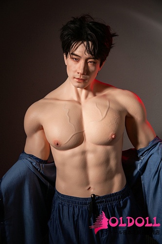 Qita Doll 最新作 175CM 乔宇（qiaoyu）さん 高級シリコン製リアル製塗装筋肉タイプ男性ラブドール ペニス分体式 等身大リアルドール イケメン