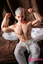 Qita Doll 最新作 シームレスドール 1/3ドール 63cm 霸天（batian）ちゃん フルシリコン製男性ラブドール ミニドール  ペニス着脱式 植毛ウィッグ選択可能