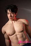 Qita Doll 最新作 175CM 乔宇（qiaoyu）さん 高級シリコン製リアル製塗装筋肉タイプ男性ラブドール ペニス分体式 等身大リアルドール イケメン
