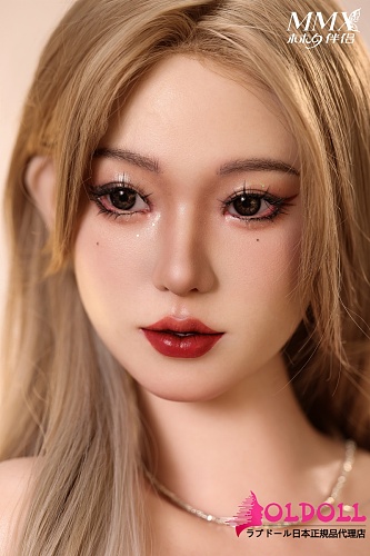 MMXDOLL 163cm Dカップ 梦凡（mengfan）ヘッド 職人Real系メイク 高級シリコン金髪ロングヘアドール脚線美ストッキングリアルドール