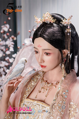 TYPEグラビア 超擬真の肌テクスチャ TOPSINO 162cm Gカップ+T1D米悠ヘッド 宣材写真アートワークメイク フルシリコン製 唐風ラブドール 古典美人