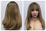 TYPEグラビア 超擬真の肌テクスチャ TOPSINO 162cm Gカップ+T1D米悠ヘッド 宣材写真アートワークメイク フルシリコン製 唐風ラブドール 古典美人
