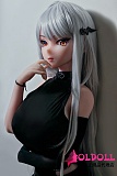 ElsaBabe アニメドール 148cm ヘッドAHR020 玄羽时子Genba Tokiko スリムボディ銀髪ロングアニメ系魅力の美少女ラブドール