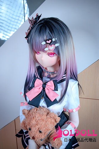 羊角社doll 155cm (155Plus) #芙芙 B04ヘッド 手描きメイク ソフトビニール製ヘッド+S-TPE製ボディ ピンクアイ美少女 セーラー服アニメドール