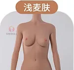 SHEDOLL 70cm Eカップ 高級シリコントルソードール リアル皮膚メイク付き セクシーダッチワイフ