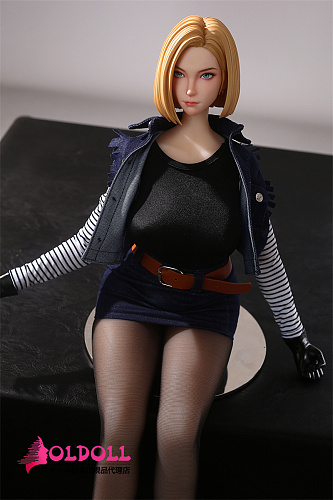 Otaku Doll  最新作 65cm  Puヘッド+シリコンボディ 黒タイツとショートブーツ姿のドール コレクション向け cosplay