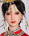 最新Real skinシリーズ Sanhui doll 新ボディ158cm Eカップ #42 妮娜(nina)ヘッド グリーンランジェリーラブドール 異国的な魅力