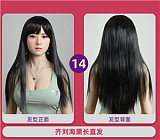 JYDOLL フルシリコン製等身大ドール 163cm Fカップ +#灿十二ヘッド  ros 付き セクシーオフィス風 リアルラブドール