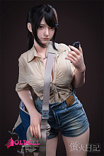 蛍火日記 莲（lian）ヘッド 164cm Ｇカップ 宣伝画像メイク② フルシリコン製 清楚系ラブドール 学生風美少女人形