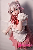 ElsaBabe アニメドール 148cm ヘッドRAD051 歌川美希Utagawa Miki 可愛いメイド制服コスプレリアル系アニメドール