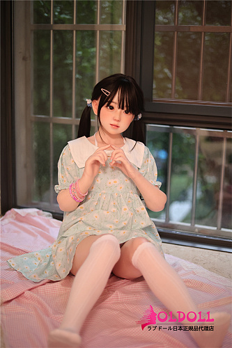 My Loli Waifu 127cm Aカップ ayaヘッド フルシリコン製 宣伝画像yuhoshiメイク 可愛いロリ風ラブドール 貧乳少女