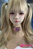 Real girl(A工場) Lシリーズ L1職人メイク 金色髪のシリコンヘッド単体 ROS口開閉機能付き 等身大リアルラブドール M16ジョイント 140-168cmのボディに組合可能