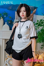 FANREAL 最新作ROSヘッド#Molly 153CM  Bカップ カジュアルでスタイリッシュな貧乳美少女リアルドール