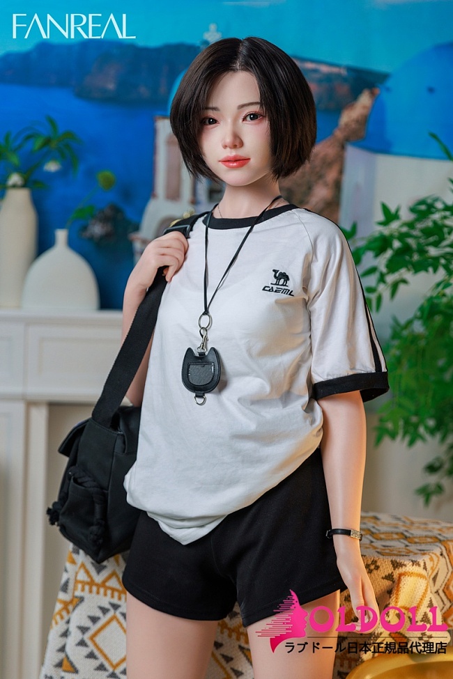 FANREAL 最新作ROSヘッド#Molly 153CM  Bカップ カジュアルでスタイリッシュな貧乳美少女リアルドール
